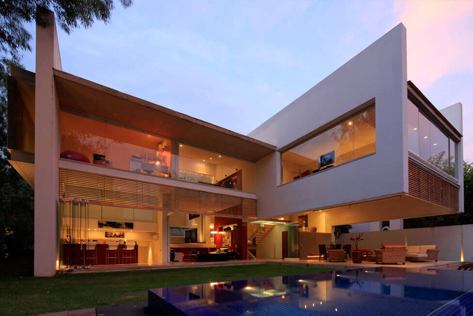 Godoy House - роскошный коттедж в Мексике - j
