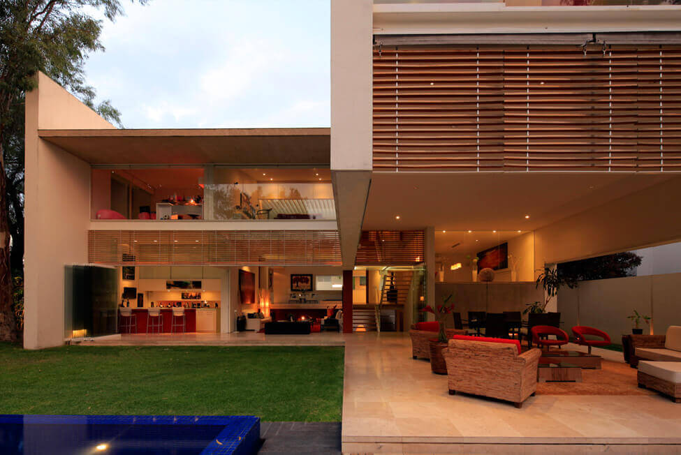 Godoy House - роскошный коттедж в Мексике - h